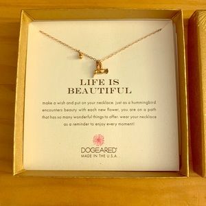 Dogeared hummingbird necklace